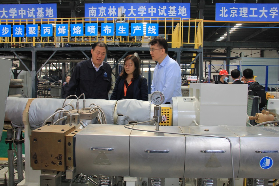Dr. Park visited R&D Center of Nanjing Chuangbo Machinery