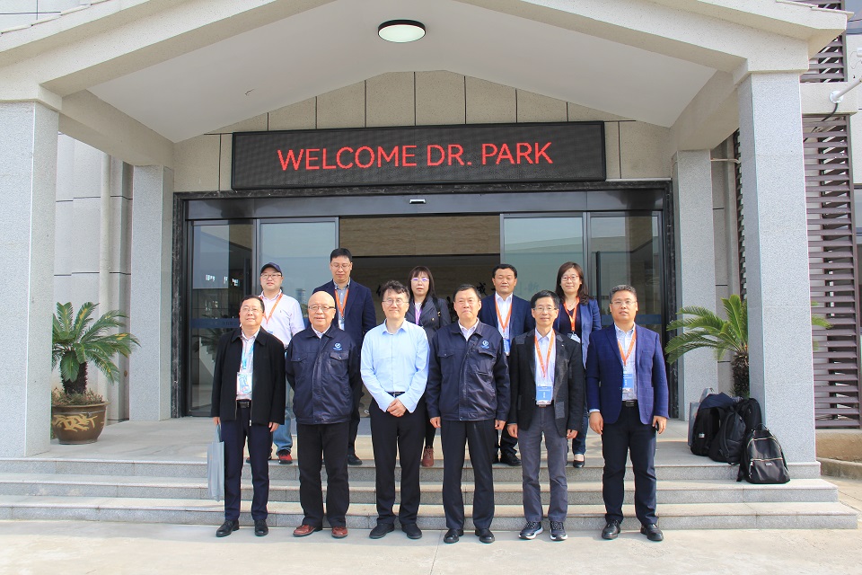 Dr. Park visited Nanjing Chuangbo Machinery